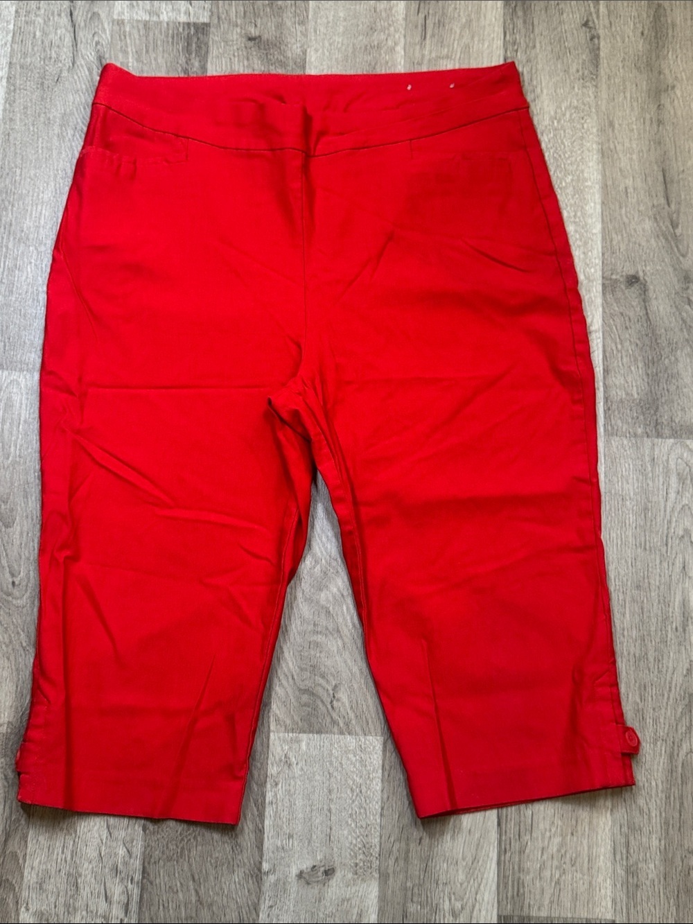 Chico's Vibrant Red Knit Shorts